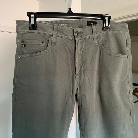 AG Adriano Goldschmied - The Tellis - Modern Slim SUD Pant, Fresh Thyme, 31x34 - Picture 2 of 4